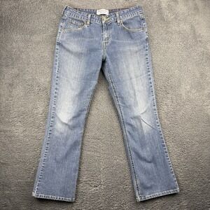 Levis Strauss Signature Jeans Misses 6‎ Short (31x29) Stretch Lowrise Bootcut
